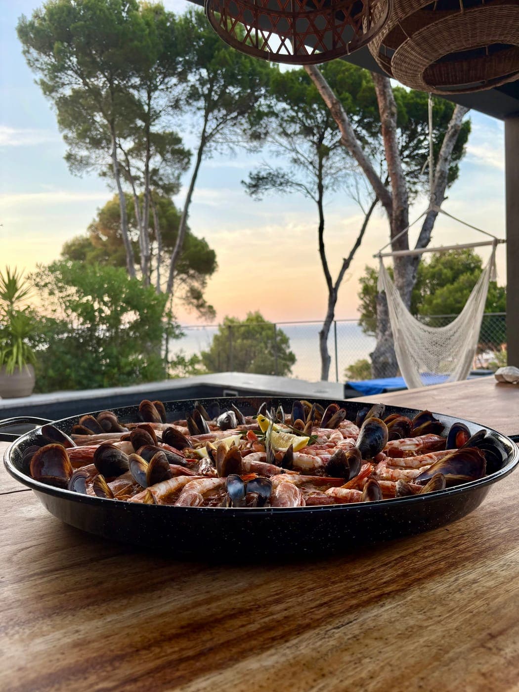 Chef privado en villa on the Costa Brava